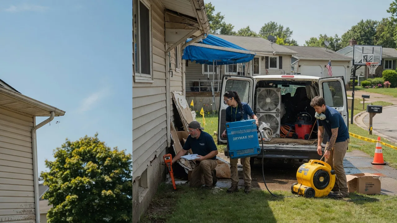 Ceiling Leak Cleanup in Moorland, IA near me